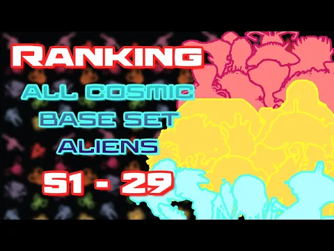 ranking the base Cosmic Encounter aliens from least to most favorite (51-29)