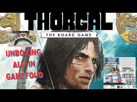 Unboxing du Gamefound Thorgal le jeu de société