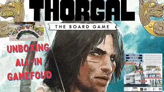 Unboxing du Gamefound Thorgal le jeu de société