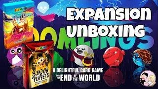 Jake & Cierra React | Unboxing Doomlings Shadow Puppet/Castle Glass Expansion Packs!