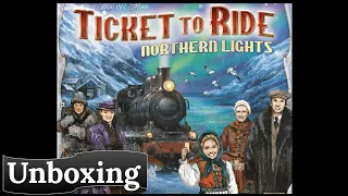 Ticket to Ride Northern Lights: Unboxing