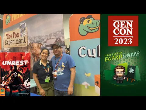 Gen Con 2023 - Entrevue avec Raina de Pandasaurus Games (Unrest)