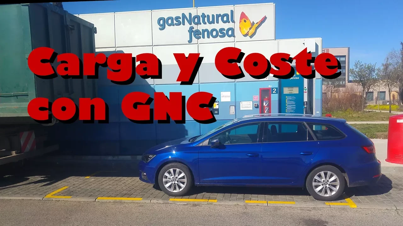 Ejemplo real con GNC: Carga y coste con Gas Natural Comprimido
