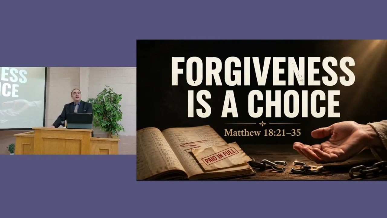 Forgiveness is a Choice