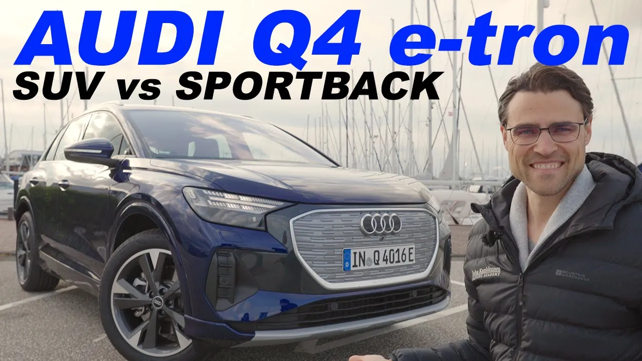 Audi Q4 e-tron SUV vs Sportback driving REVIEW - now the best EV SUV ? ⚡