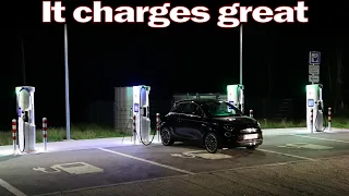 Fiat 500e - 8-99% charging at Ionity analyzed