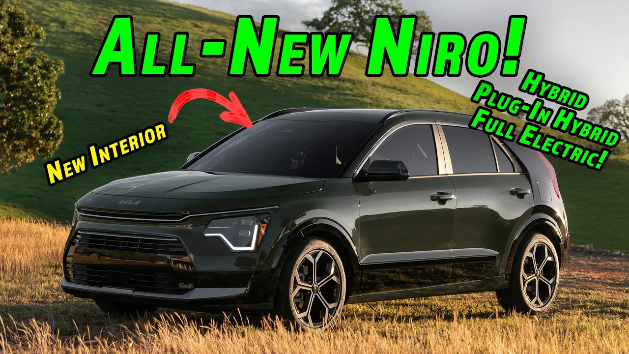 2023 Kia Niro Hybrid, Plug-in Hybrid, and EV First look