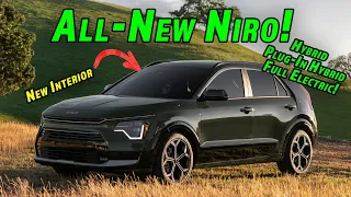 2023 Kia Niro Hybrid, Plug-in Hybrid, and EV First look