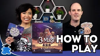 3 Magi - Official How to Play. Complete, Clear, Concise Board Game Tutorial.