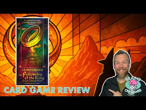 The Fellowship of the Ring Trick-Taking Game Review (Co-op Tolkien Card Play!)
