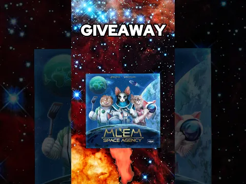 MLEM Space Agency Giveaway #boardgames #giveaway #cats #space #mlem
