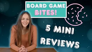 Board Game Bites #4 | Miniature Reviews of Board Games