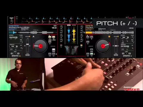 Product video thumbnail for American Audio 14 MXR 4 Channel MIDILOG DJ Mixer