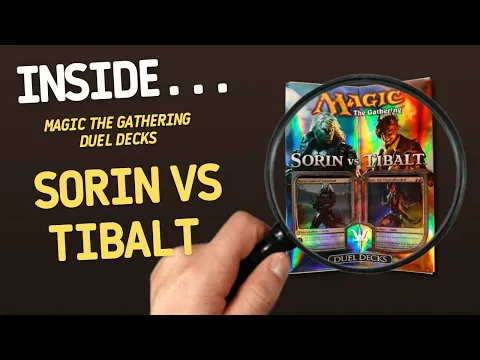 Magic The Gathering Duel Decks Sorin vs Tibalt | Inside with João Ricardo Ep767