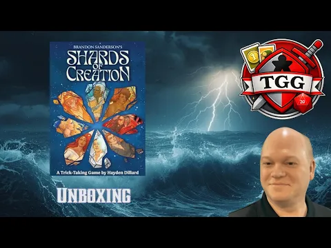 Shards of Creation Board Game Unboxing | Cosmere Trick-Taking Card Game!