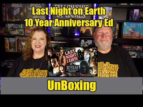 Unboxing the Last Night on Earth 10yr Anniversary Addition
