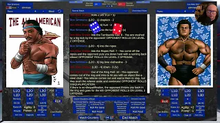 Terry Funk vs. Ronnie Garvin | Filsinger Games Solo Card & Dice Wrestling Solo play rpg OCW 19