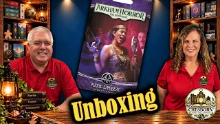 Marie Lambeau Investigator Deck Unboxing | Arkham Horror: The Card Game!
