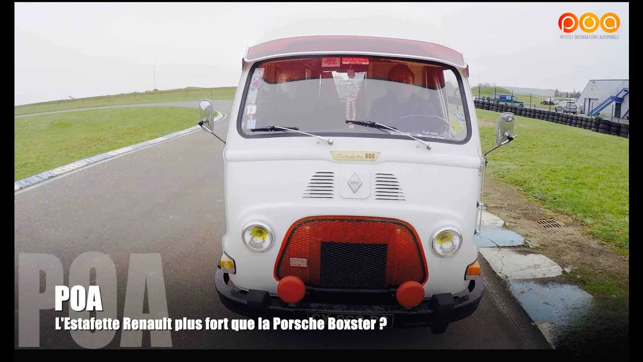 Renault Estafette : idéale pour un travelling...