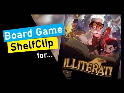 ShelfClips: Illiterati (Short Board Game Preview)