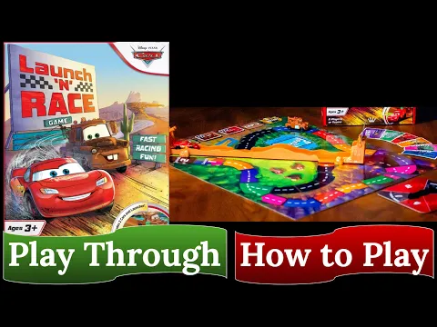 Disney/Pixar Cars: Launch ‘N' Race Game - How to Play & Play Through