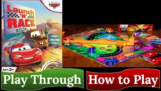 Disney/Pixar Cars: Launch ‘N' Race Game - How to Play & Play Through