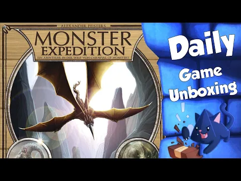 Monster Expedition - Daily Game Unboxing