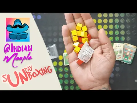 Unboxing Tinderblox(English) by Indian Meeple