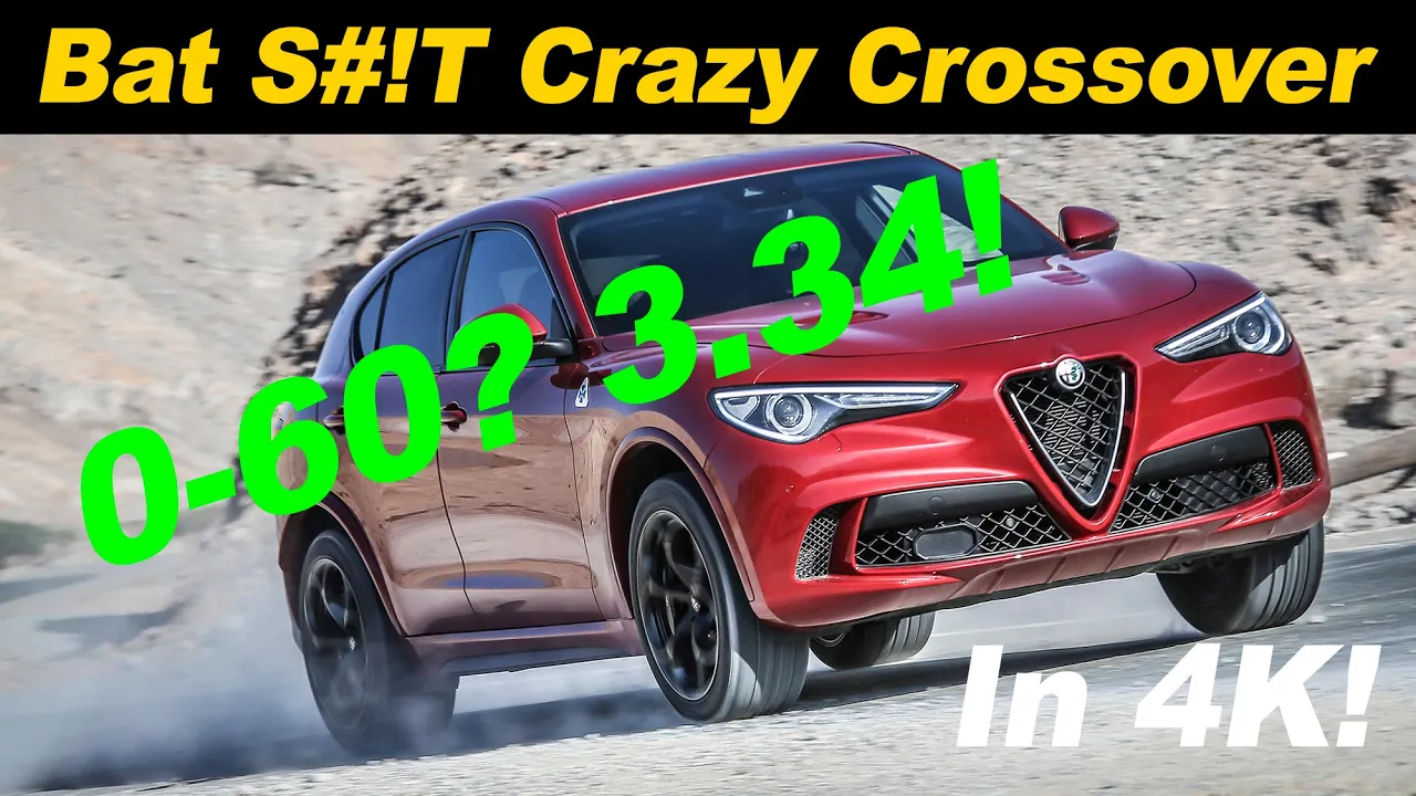 2019 / 2020 Alfa Romeo Stelvio Quadrifoglio | Crazy With Cargo Room