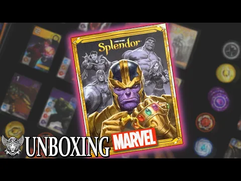 Splendor Marvel - Unboxing