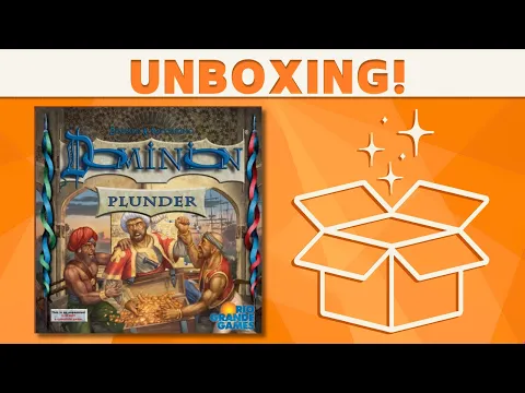 Dominion: Plunder - Board Game Expansion UNBOXING!
