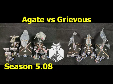Star Wars Armada "Hardened Defenses" Agate vs Grievous - ION Radio Battle Report