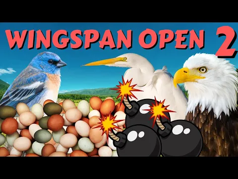Buntings and Bombs: Wingspan Open 2 vs KevinJayHawk Game 1