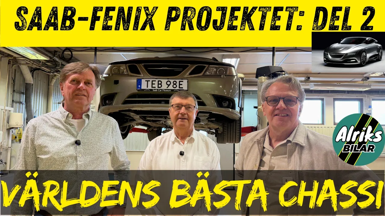Saab-Fenix skulle få världens bästa chassi