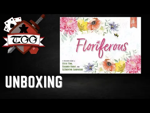 Floriferous Board Game Unboxing