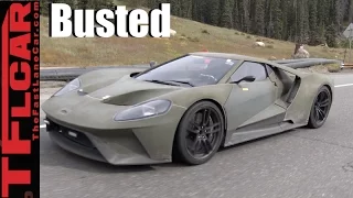 New Ford GT Spied Chased & Busted High Altitude Testing On The Road! - TFLcar Exclusive