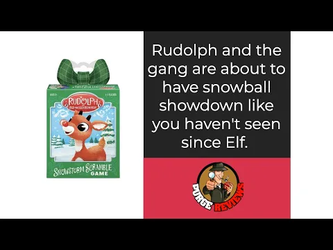 The Purge: #4803 Rudolph the Red-Nose Reindeer: Snowstorm Scramble Game: The snowball fight to end all snowball fights