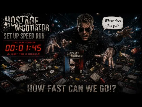 Set Up in less than 4 minutes - Hostage Negotiator - Set Up Speed Run