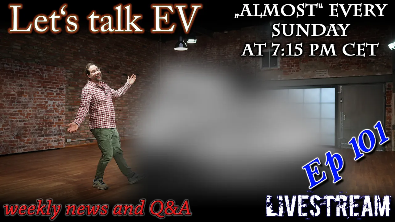 (live) Let's talk EV - Story time. Id.3 Facelift Event