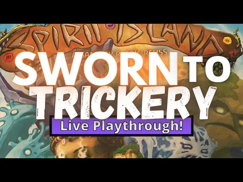 Spirit Island Solo: Thunderous Trouble (Level 6)