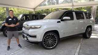 Is the NEW 2021 Jeep Grand Wagoneer a luxury SUV worth the PRICE?