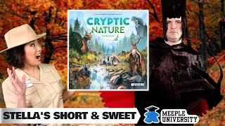 Cryptic Nature 🐛🌳 - Choose how you build your engine, and capture cryptid creatures