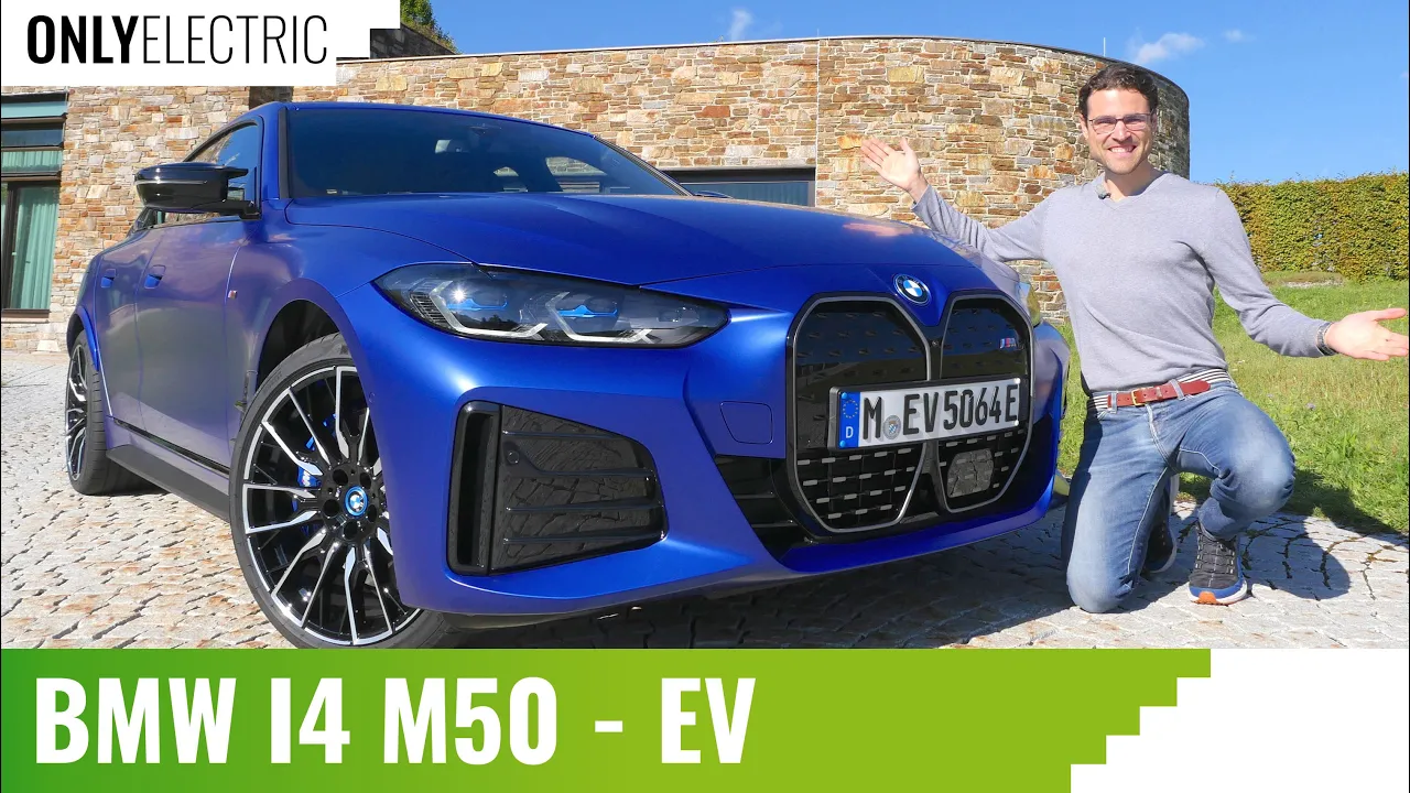 BMW i4 M50 - The First Fully Electric Car to get the BMW M Badge !