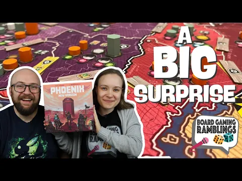 The coolest Worker Placement system in a long time - Phoenix New Horizon Board Game Review