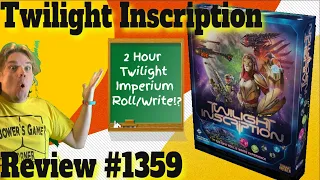 Twilight Inscription Review. I was Wrong