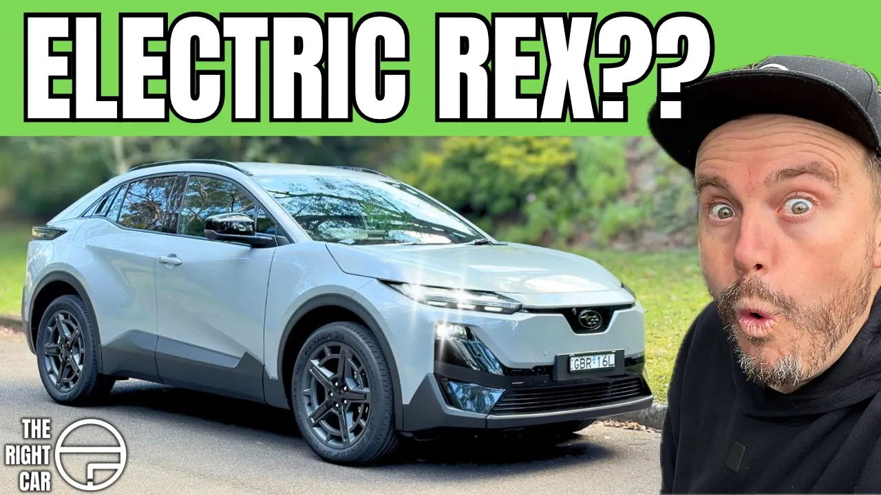 It reminds me of a WRX... New Subaru Uncharted EV review