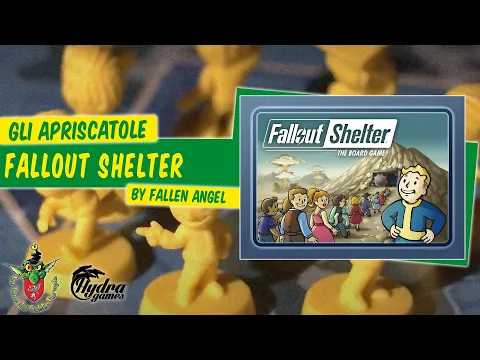 Fallout Shelter: The Board Game - Italian Unboxing