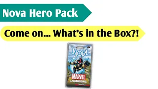 Exploring the Cosmos: An Unboxing of the Nova Hero Pack