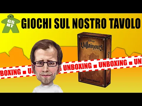 Disney Villainous: Evil Comes Prepared (unboxing) by fabiofiol