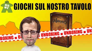 Disney Villainous: Evil Comes Prepared (unboxing) by fabiofiol